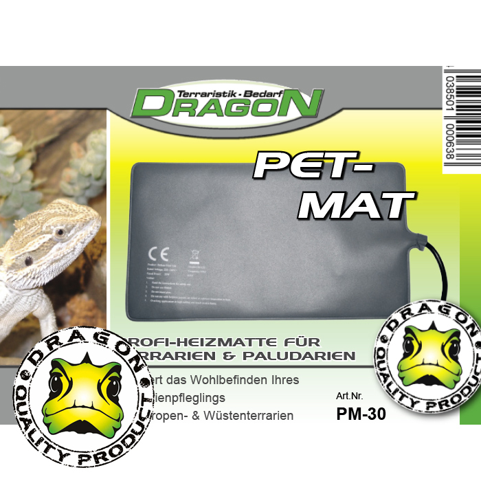 Pet-Mat Dragon Terrarium Heizmatte - Wasserdicht und Dünn